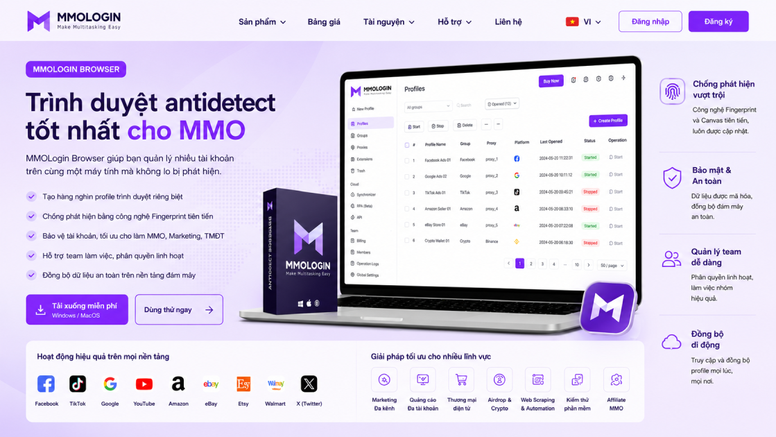 MMOLogin